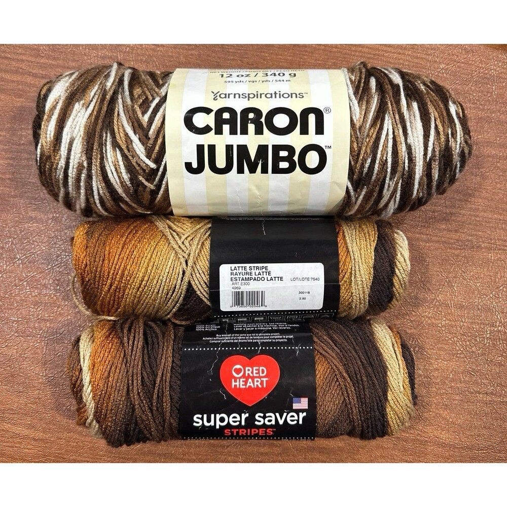 Red Heart & Yarnspiration Caron Yarn